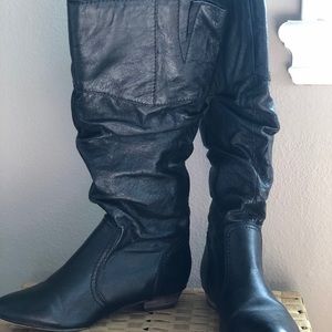 Steve Madden Black Branddy Boot